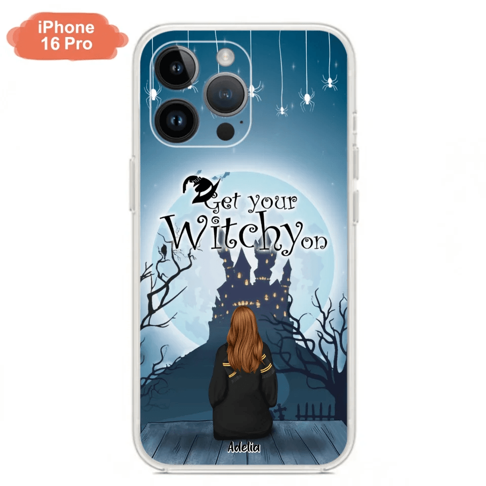 Custom Personalized Witch Phone Case - Upto 4 Witches - Best Gift For Friends - Get Your Witchy on - Case For iPhone And Samsung