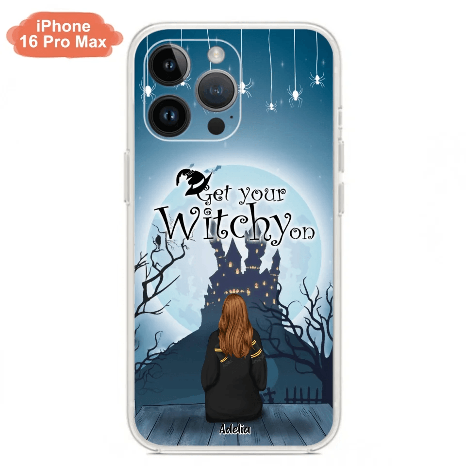 Custom Personalized Witch Phone Case - Upto 4 Witches - Best Gift For Friends - Get Your Witchy on - Case For iPhone And Samsung
