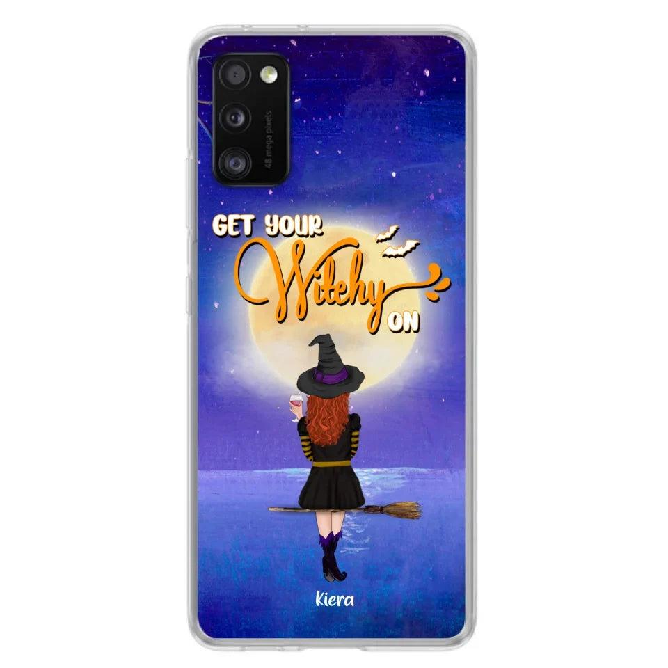 Custom Personalized Witchy Phone Case - Up to 4 Witches- Get Your Witchy On - Phone Case For iPhone, Samsung - OCEL9Z