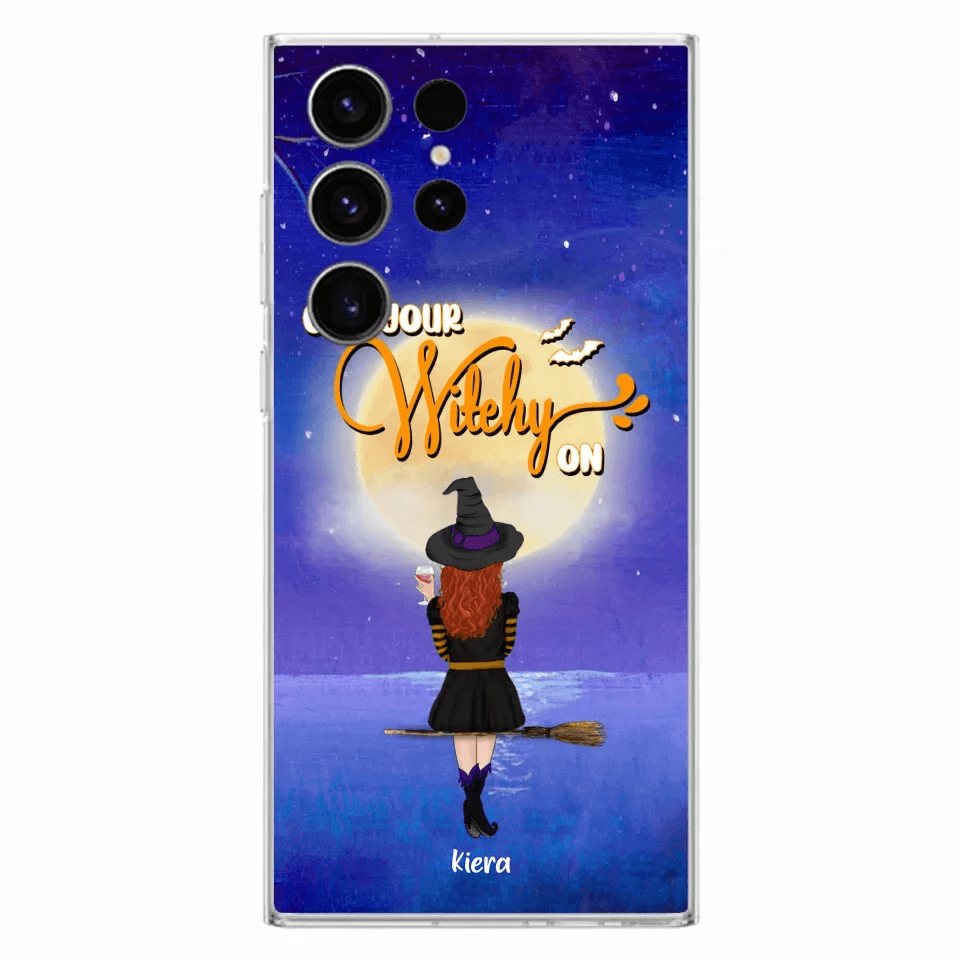 Custom Personalized Witchy Phone Case - Up to 4 Witches- Get Your Witchy On - Phone Case For iPhone, Samsung - OCEL9Z