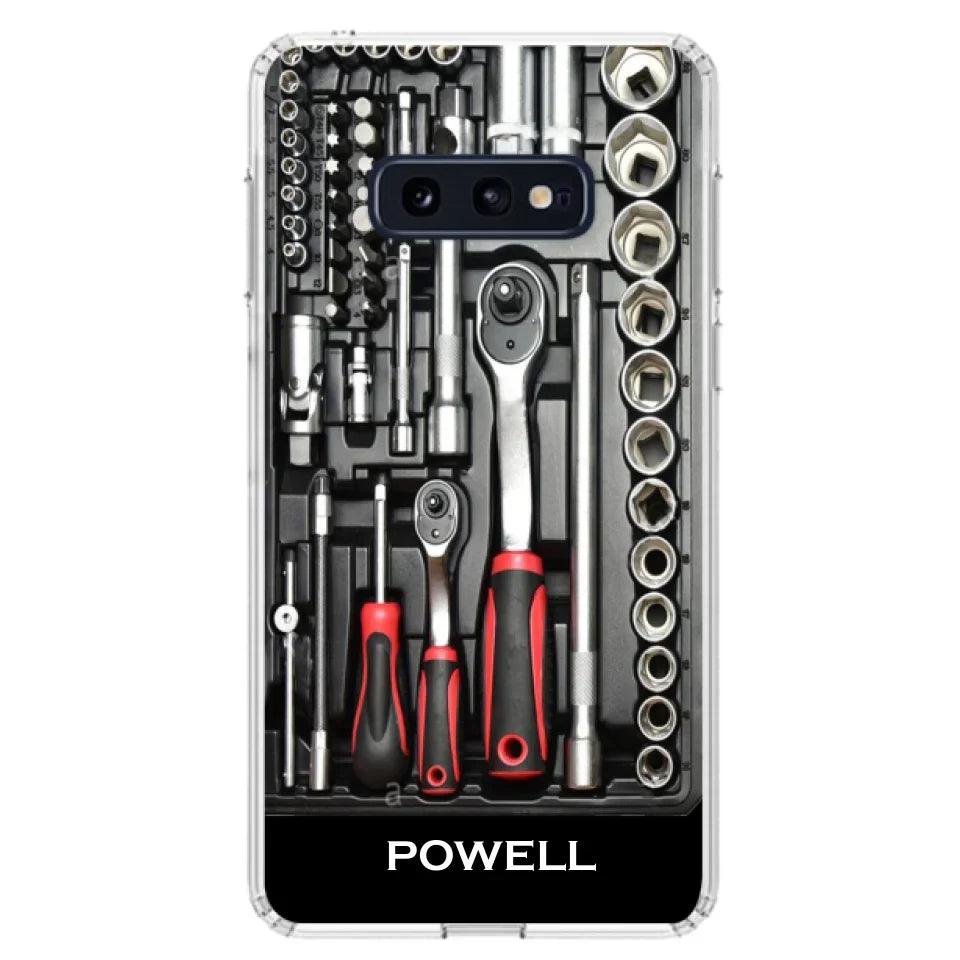 Custom Personalized Mechanic Toolbox Phone Case - Case For iPhone, Samsung And Xiaomi - RCT18X