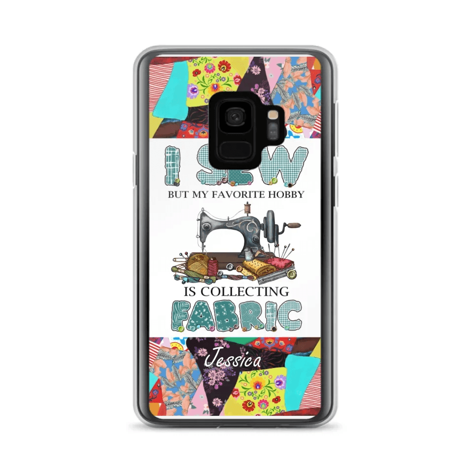 Custom Personalized Sewing Machine Phone Case - Gift Idea For Sewing Lovers - Case For iPhone, Samsung and Xiaomi - 8WU8I3