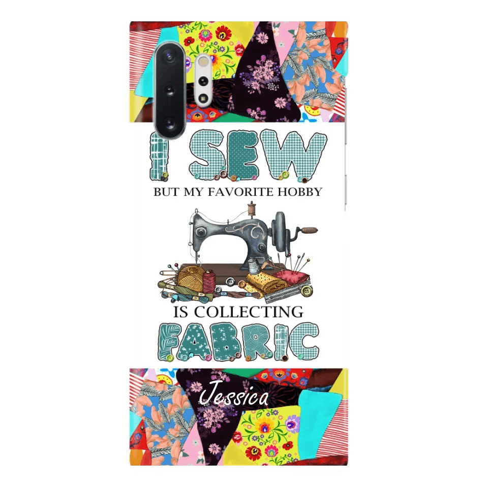 Custom Personalized Sewing Machine Phone Case - Gift Idea For Sewing Lovers - Case For iPhone, Samsung and Xiaomi - 8WU8I3