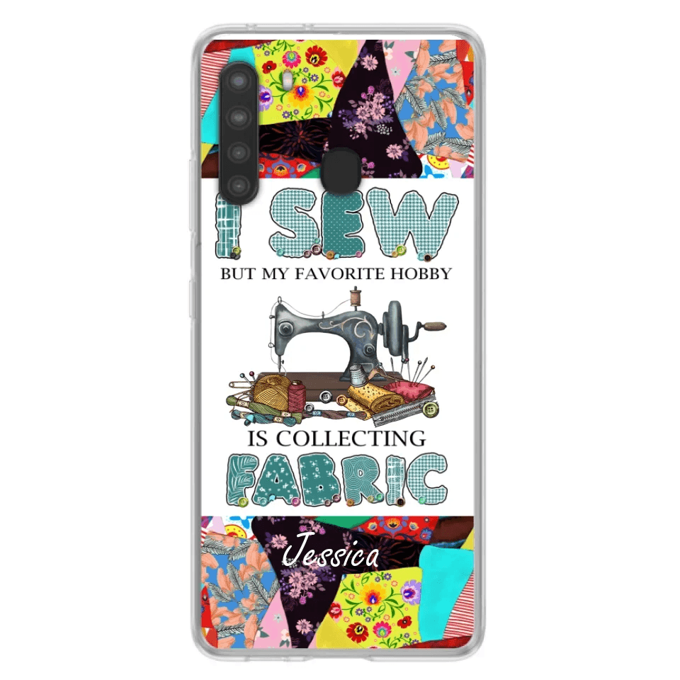 Custom Personalized Sewing Machine Phone Case - Gift Idea For Sewing Lovers - Case For iPhone, Samsung and Xiaomi - 8WU8I3