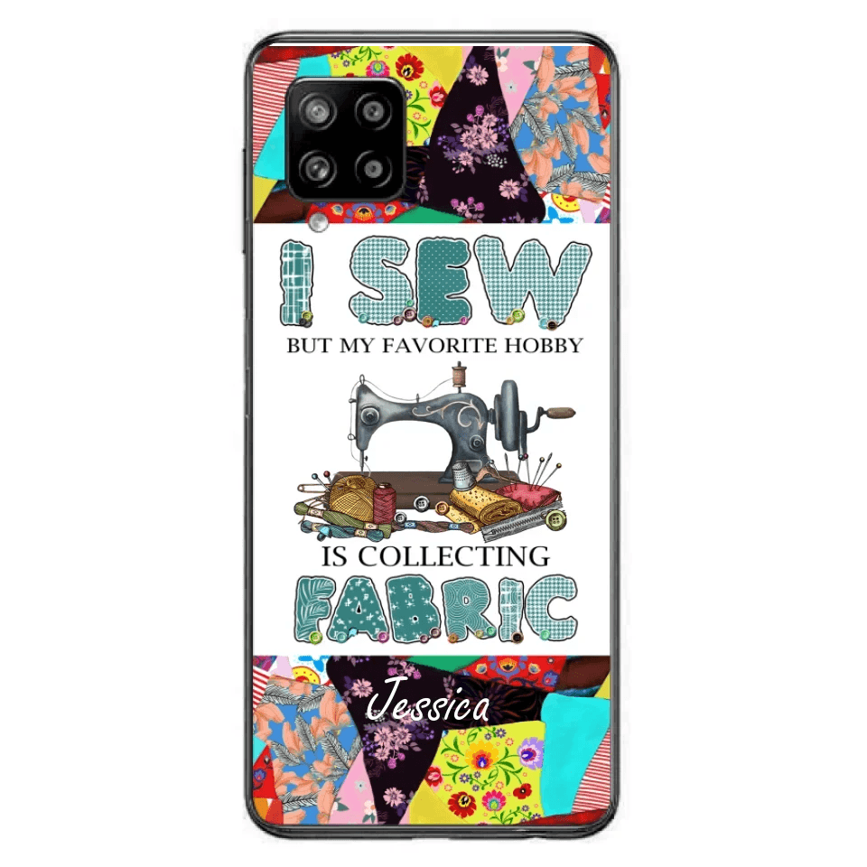 Custom Personalized Sewing Machine Phone Case - Gift Idea For Sewing Lovers - Case For iPhone, Samsung and Xiaomi - 8WU8I3