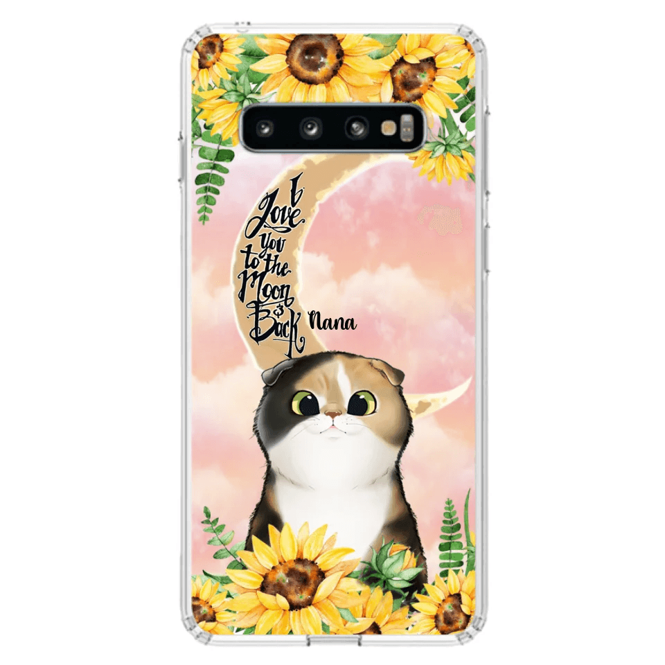 Custom Personalized Cat Phone Case - Best Gift Idea For Cat Lovers With Upto 7 Cats - Case For iPhone, Samsung and Xiaomi