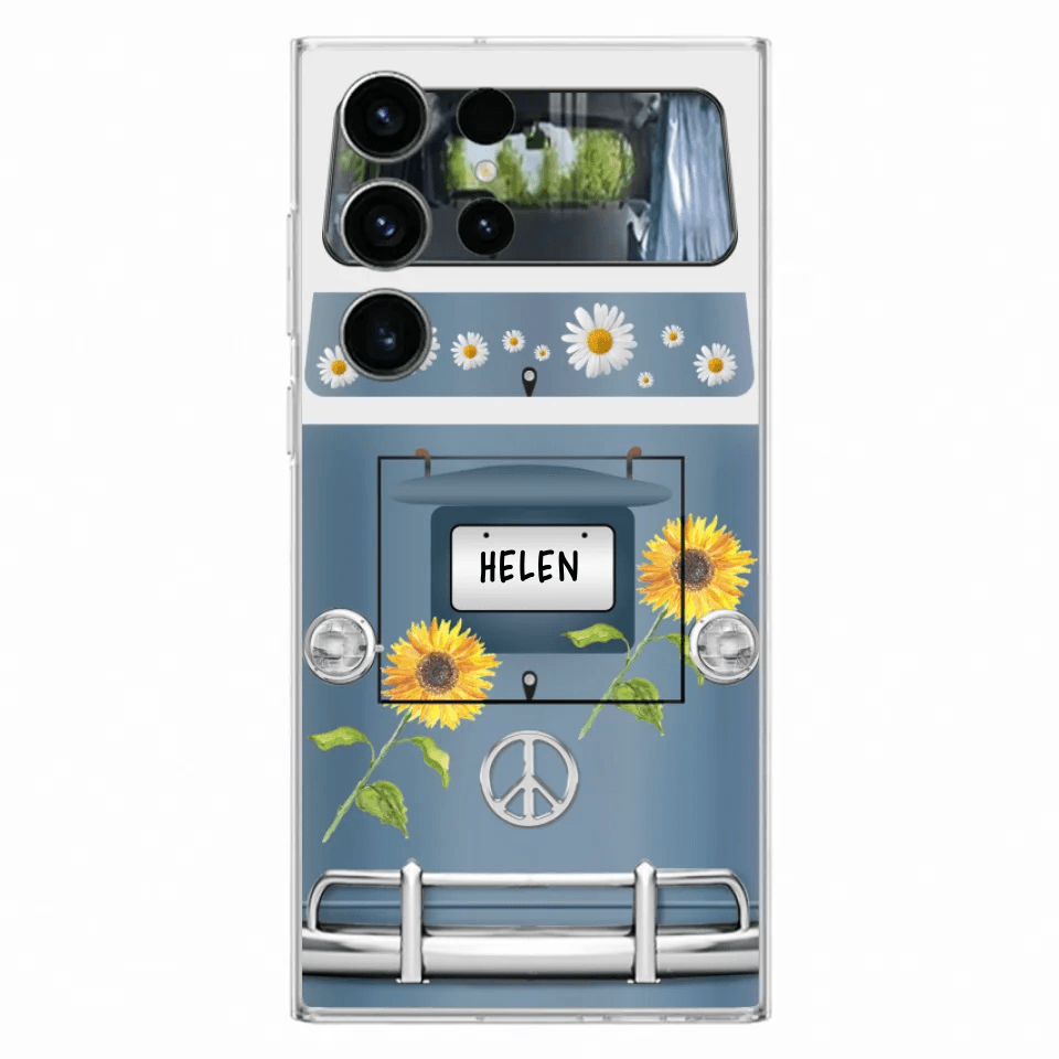 Custom Personalized Camper Van Phone Case - iPhone, Samsung and Xiaomi Phone Case - 8FA7PO