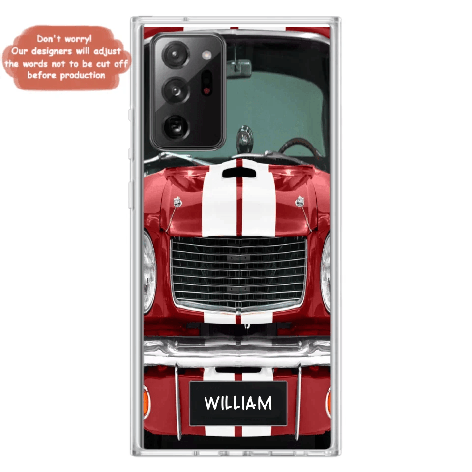 Personalized Mustang Phone Case - Case For iPhone, Samsung and Xiaomi - P41HME