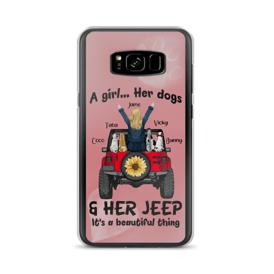 Personalized Dog Mom & Off-road Phone case - Case For Iphone and Samsung - 2OTN07
