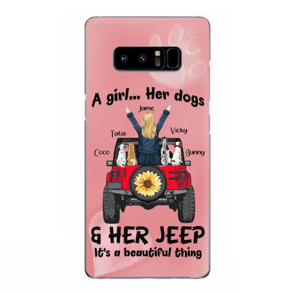 Personalized Dog Mom & Off-road Phone case - Case For Iphone and Samsung - 2OTN07