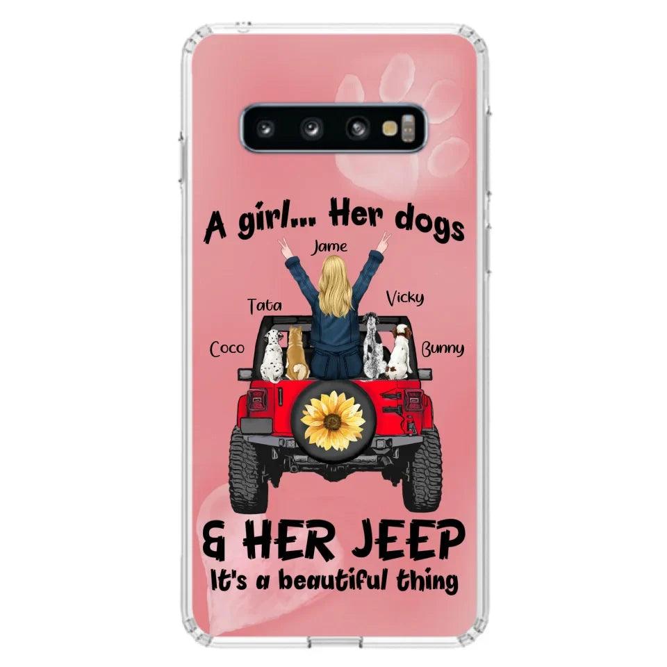 Personalized Dog Mom & Off-road Phone case - Case For Iphone and Samsung - 2OTN07