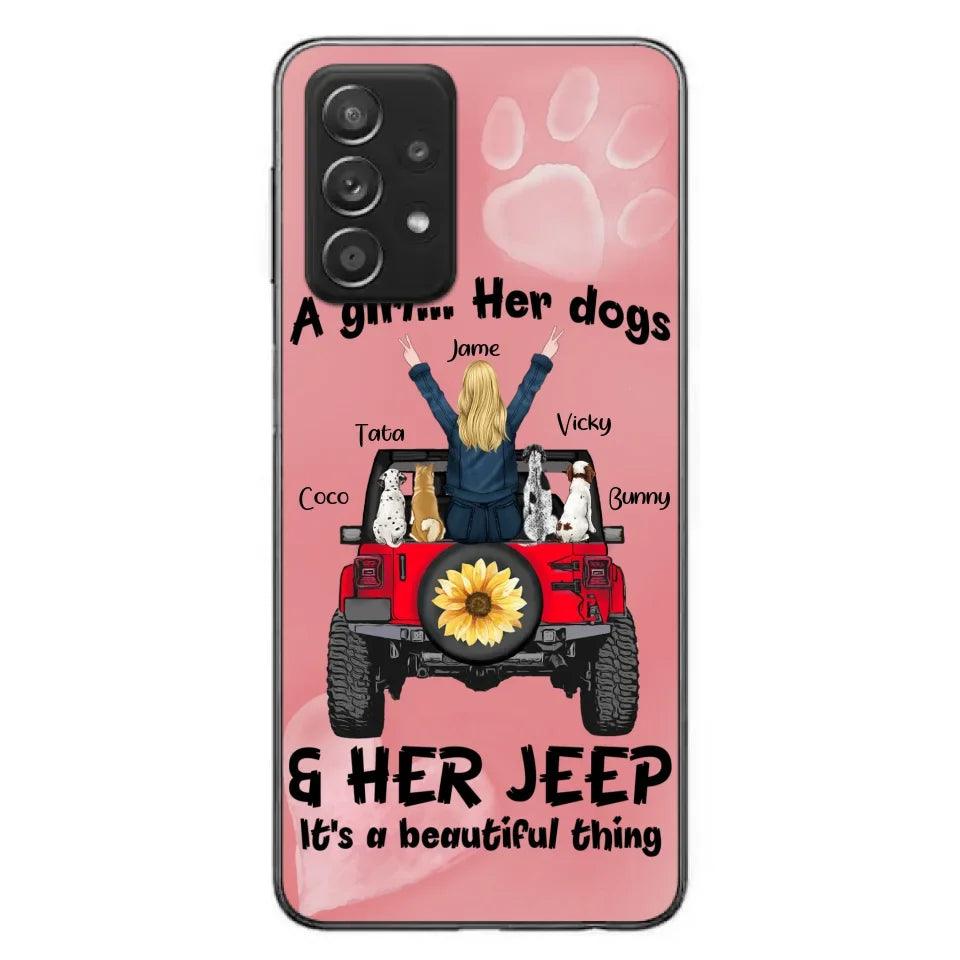Personalized Dog Mom & Off-road Phone case - Case For Iphone and Samsung - 2OTN07