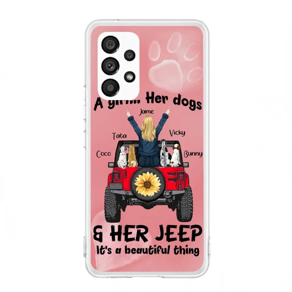 Personalized Dog Mom & Off-road Phone case - Case For Iphone and Samsung - 2OTN07
