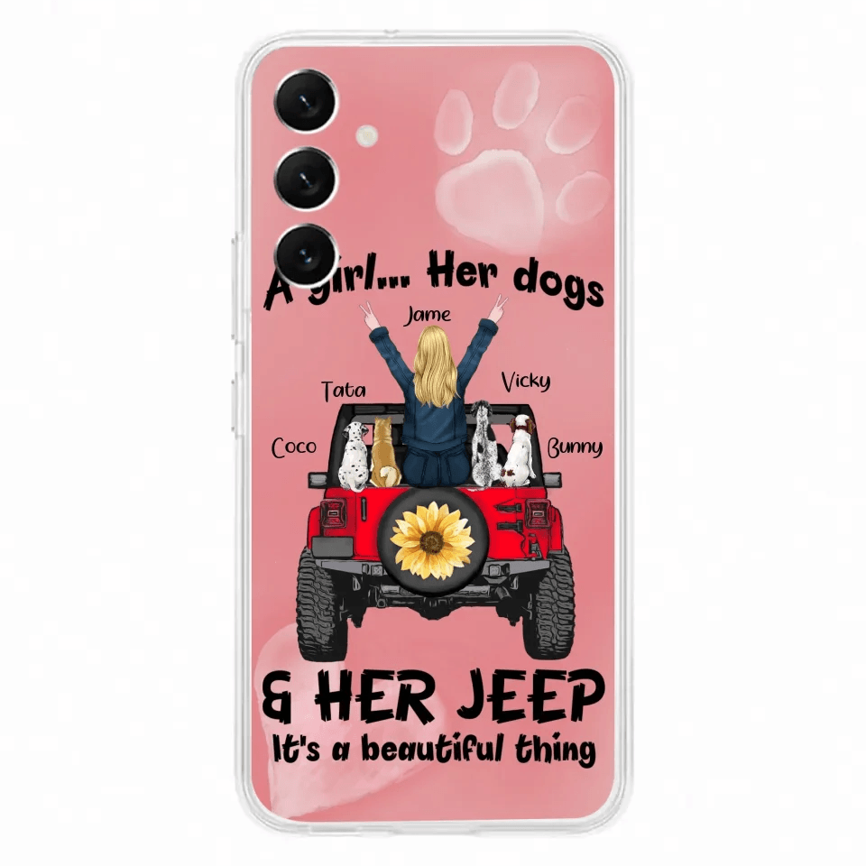 Personalized Dog Mom & Off-road Phone case - Case For Iphone and Samsung - 2OTN07