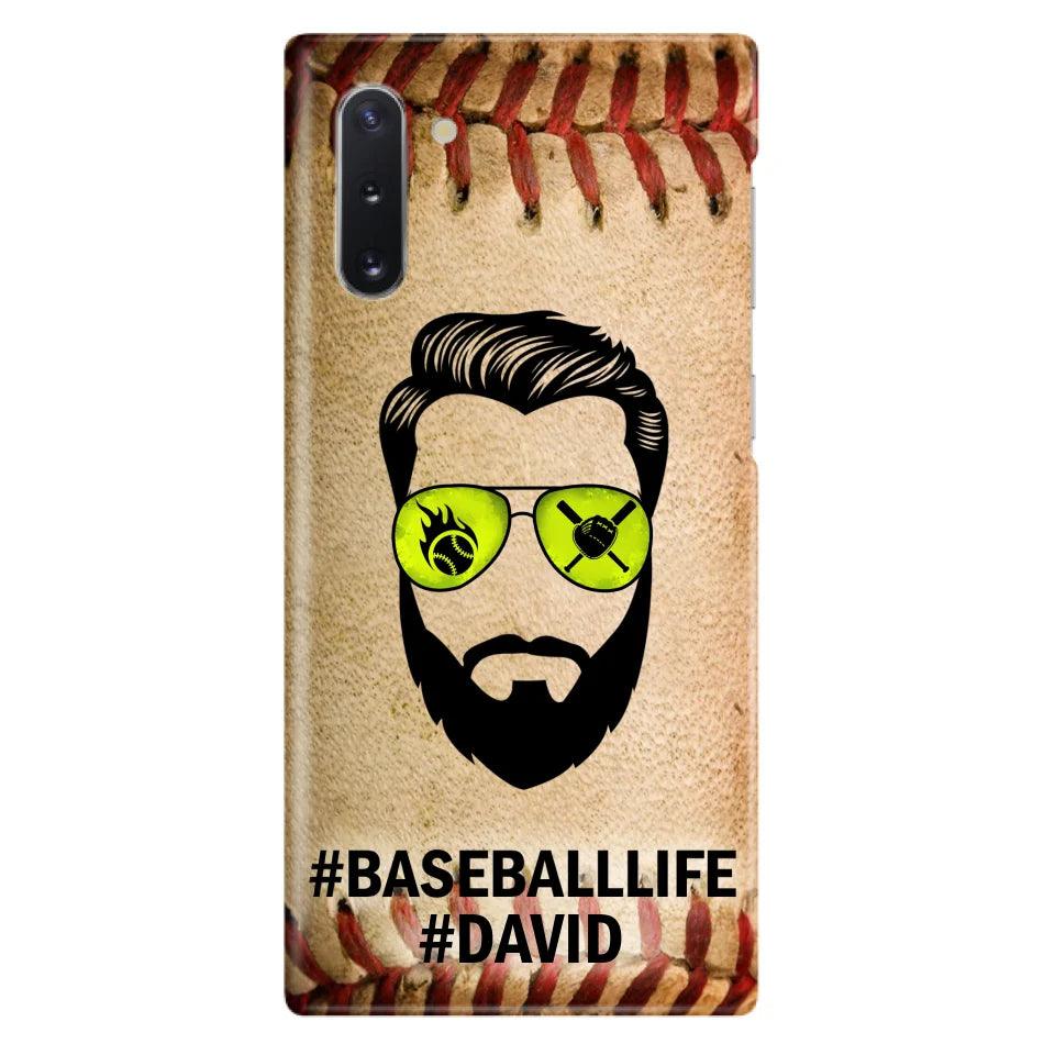 Custom Personalized Baseballlife Phone Case - Best Gift for Dads - For iPhone And Samsung - NTQYR8