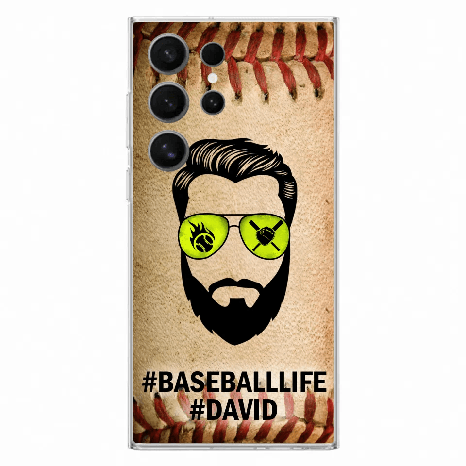 Custom Personalized Baseballlife Phone Case - Best Gift for Dads - For iPhone And Samsung - NTQYR8