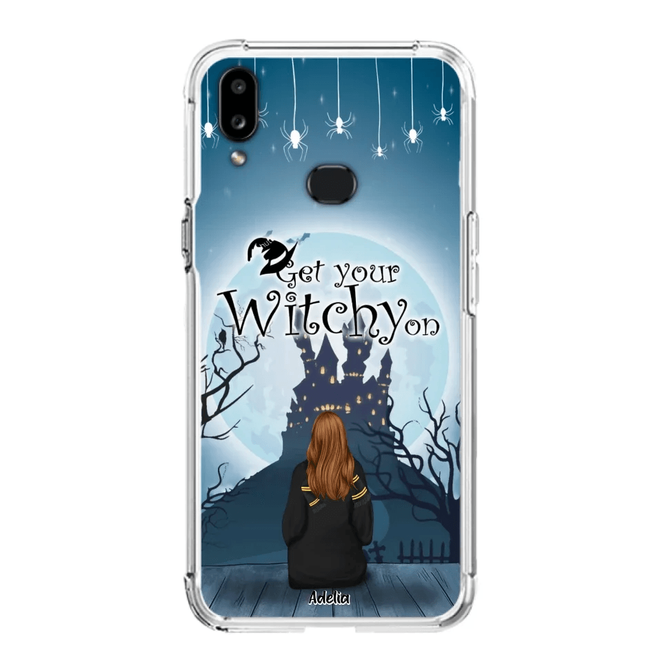 Custom Personalized Witch Phone Case - Upto 4 Witches - Best Gift For Friends - Get Your Witchy on - Case For iPhone And Samsung