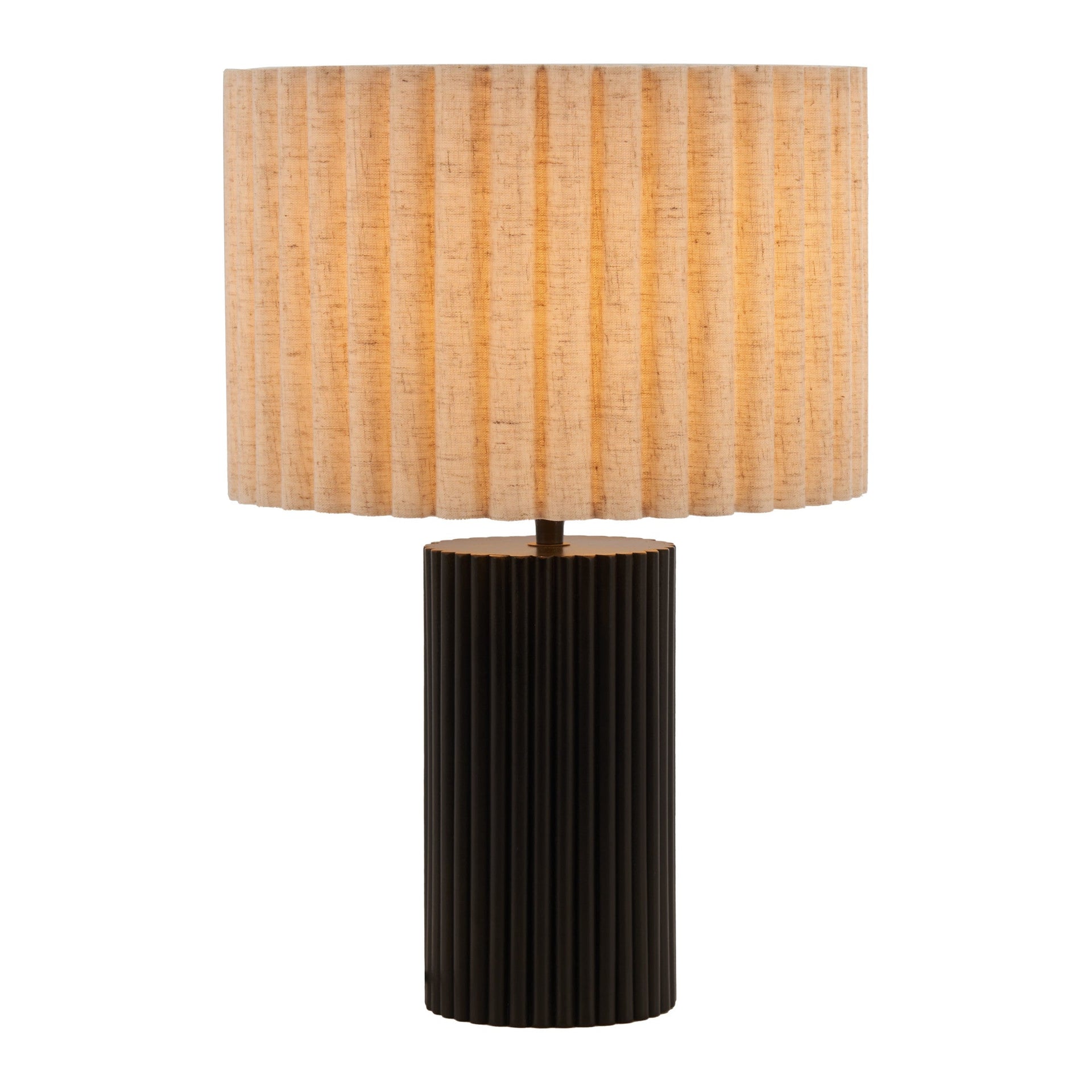 Aurora Table Lamp Beige & Black