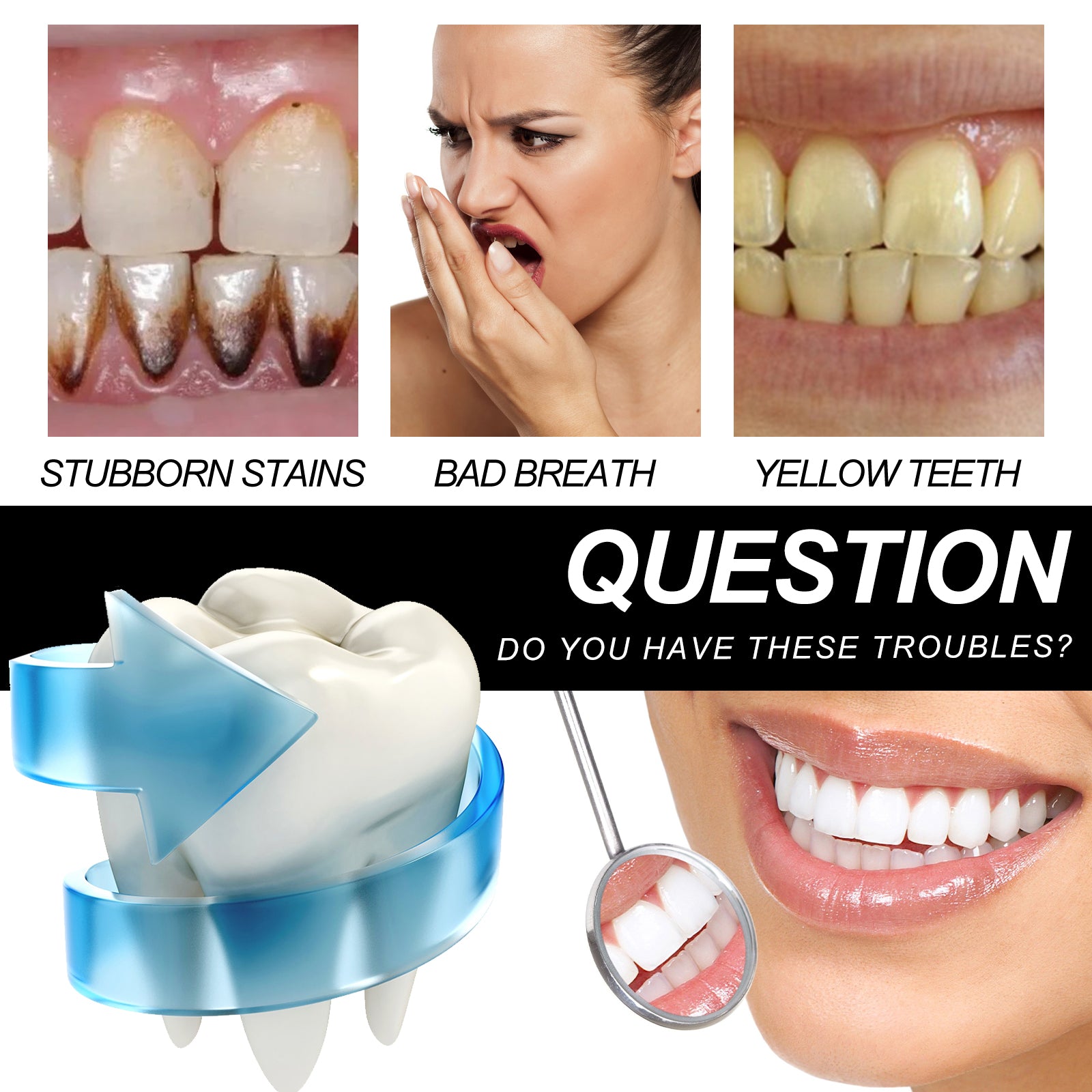 Bamboo Charcoal Whitening Toothpaste Dazzling Teeth Strong Enamel Easy Stain Removal Fresh Breath Bamboo Charcoal Toothpaste