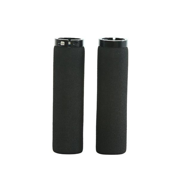 Bicycle Sponge Handle Cover Unilateral Bilateral Locking Mountain Bike Grip Non-Slip Sweat-Absorbing Foam Cotton Handle Gloves