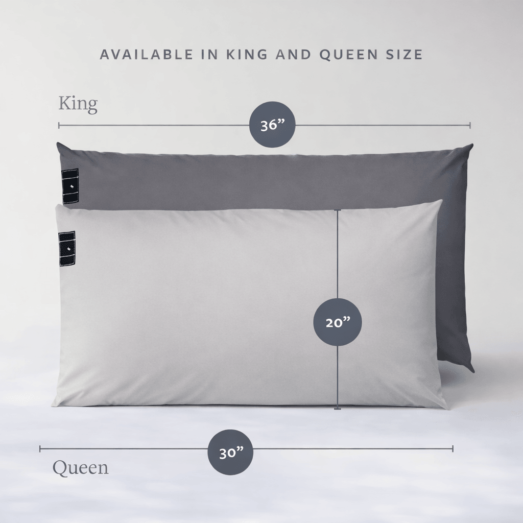 GroundLuxe Luxury Grounding Pillowcase (Organic Cotton)