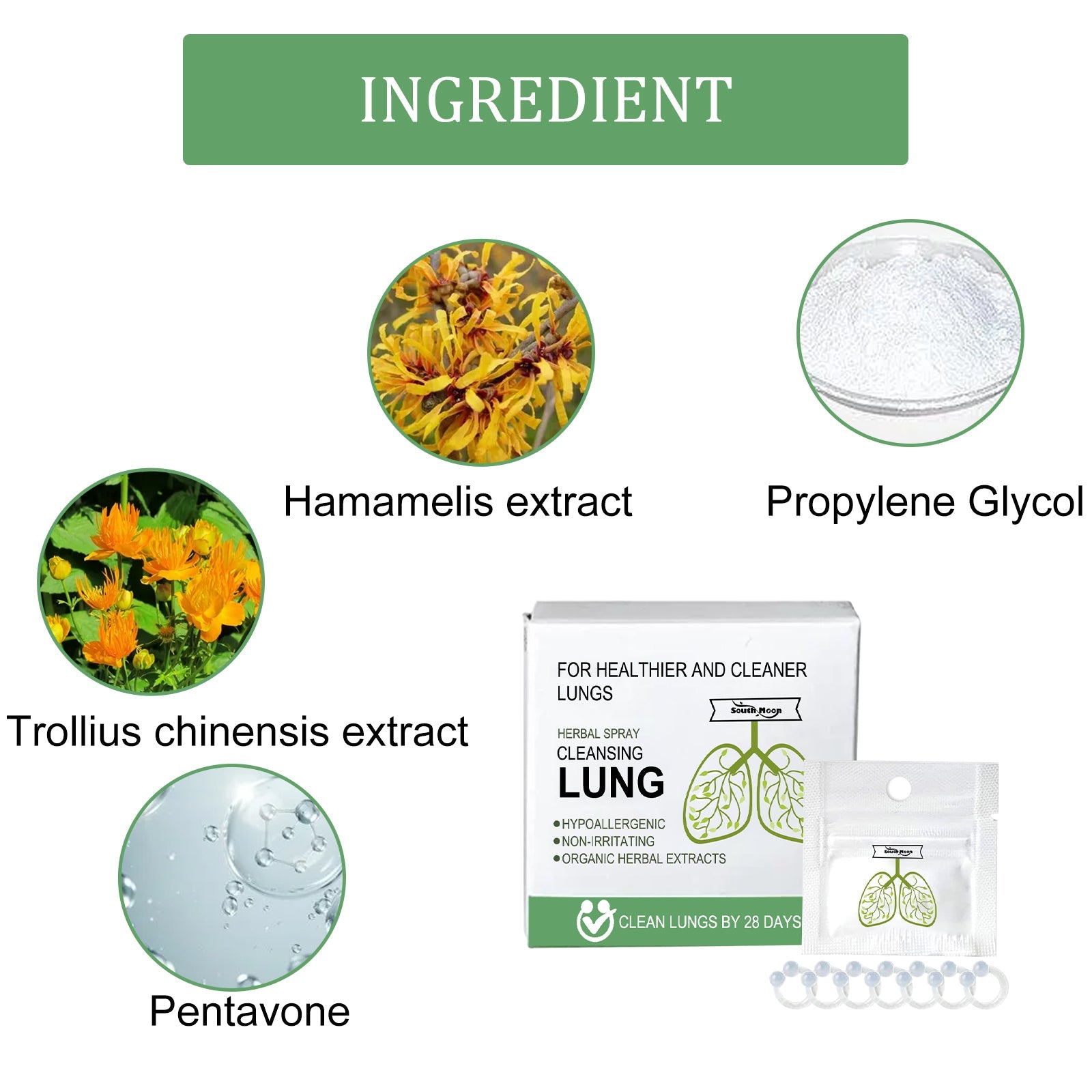 Herbal Spray Cleansing Lung, Nasal Clean Relief And Repair Nasal Discomfort Nasal Cleaning Body Care Nose Ring