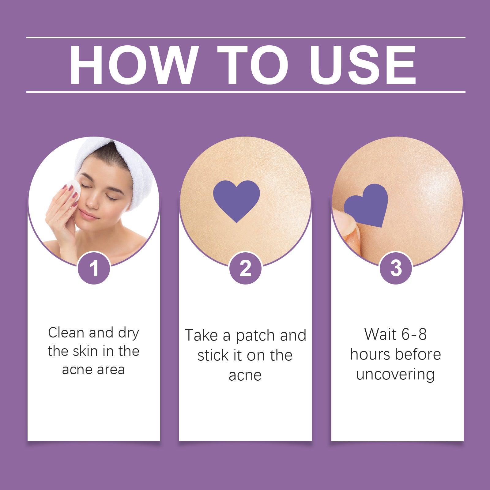 Multicolor Invisible Acne Patch Clear Acne Remove Acne Skin Care Facial Cover Acne Marks