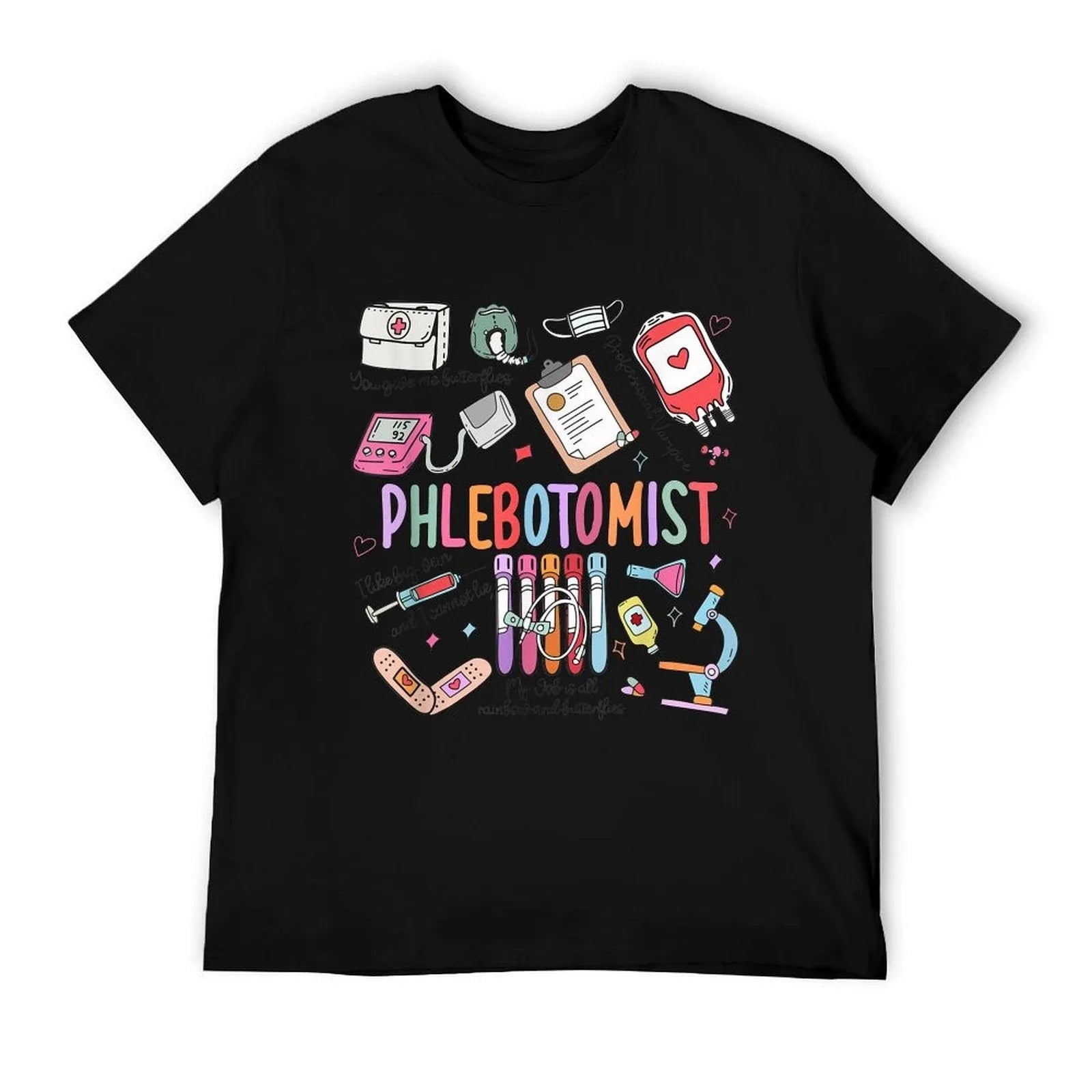 Women Phlebotomist Tech Phleb Tech Nurse Appreciation T-Shirt
