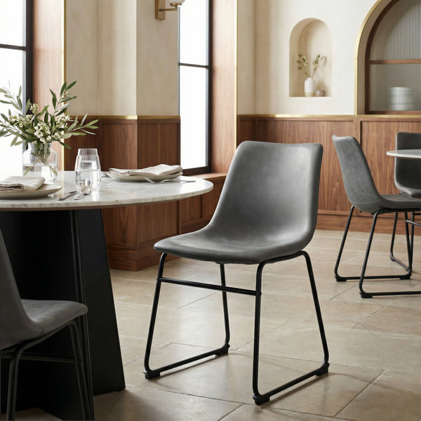 Smart Dining Chair (Set of 2) Charcoal