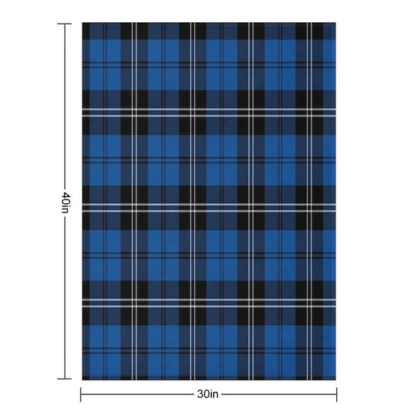 Ramsay Blue Ancient Tartan  Clan Ramsay  Cute Tartan Machine-washable Throw Blanket