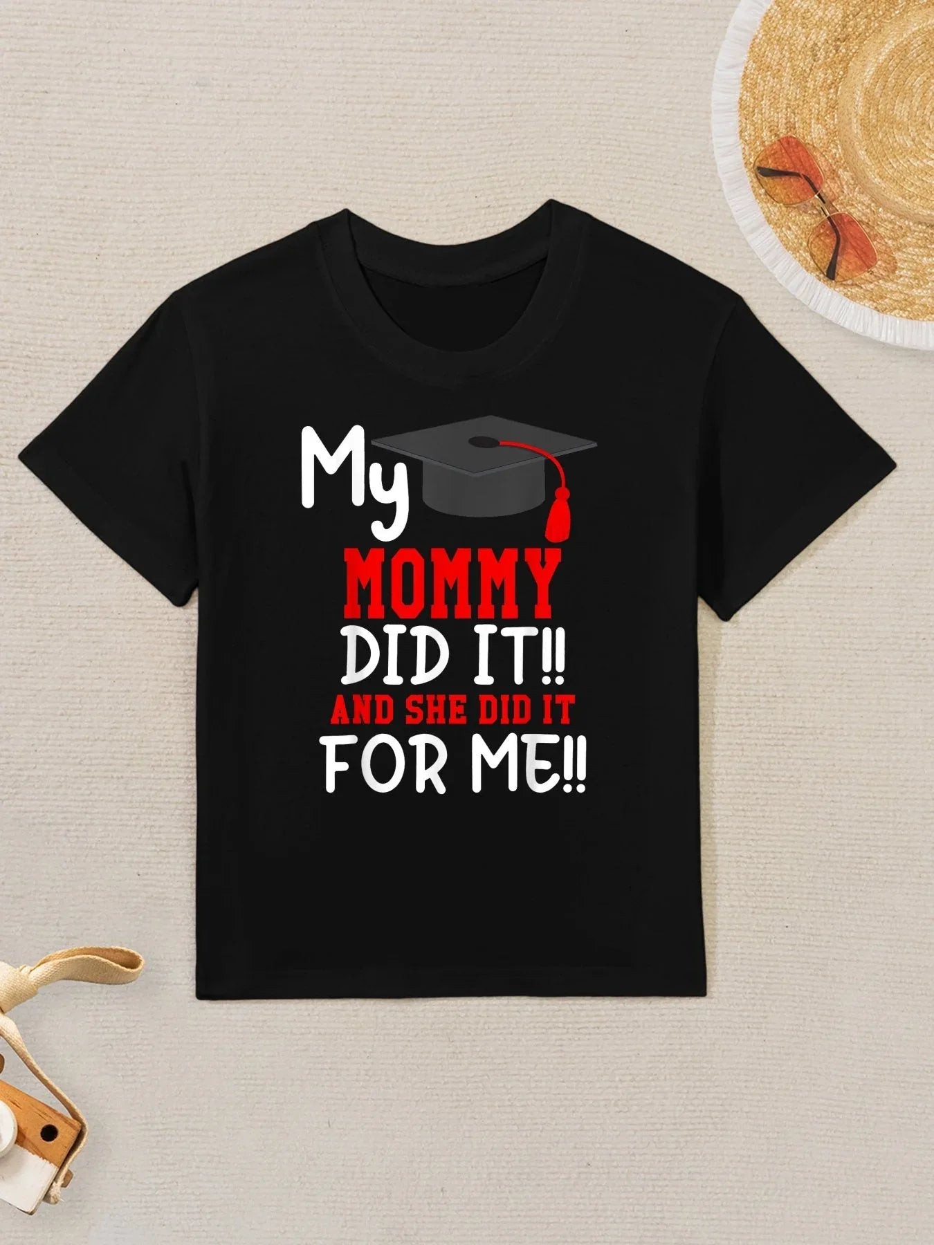 My MOMMY Did It Graduation of Kids Nurse Graduation Kids T-Shirt