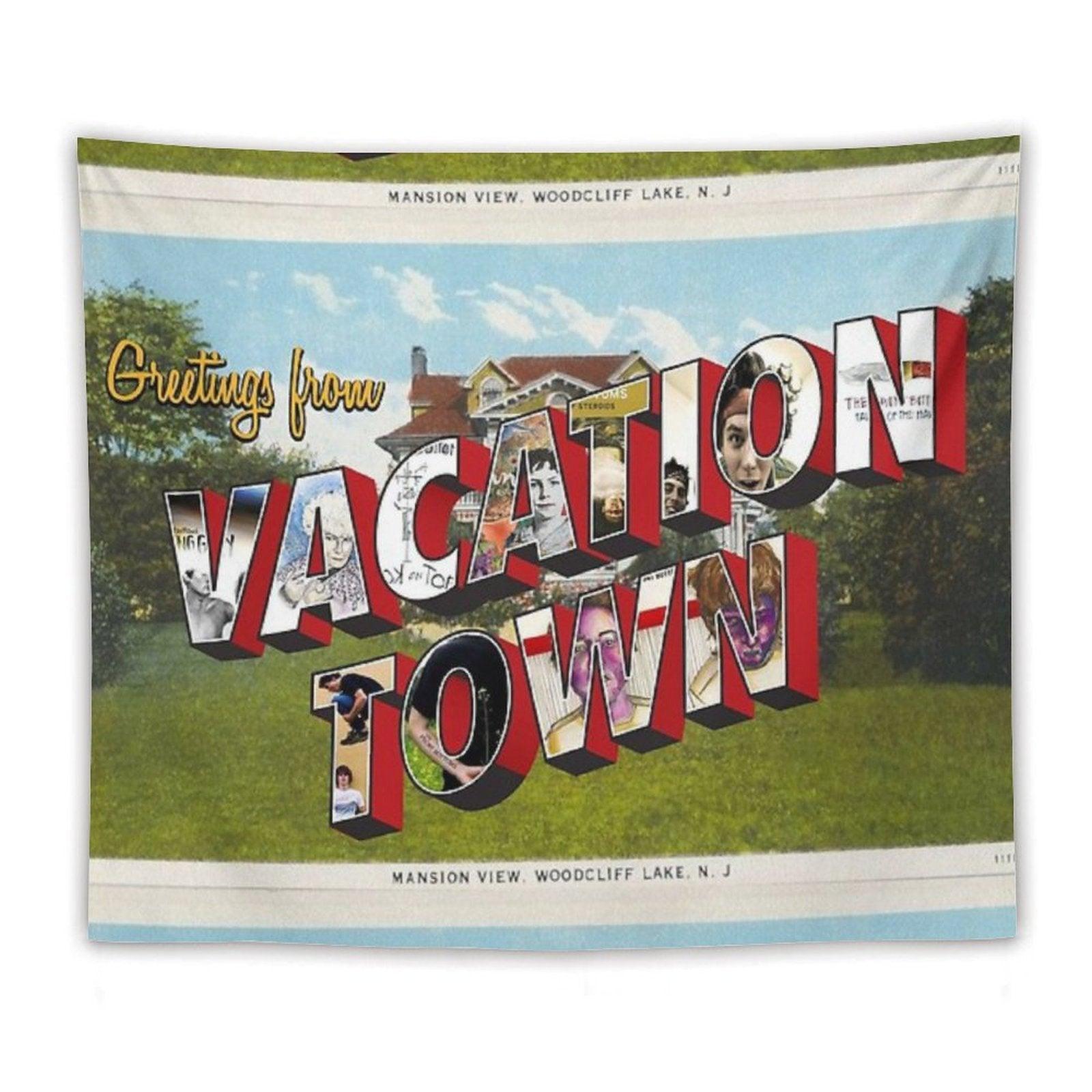 Vacation Town Postcard (TFB) Tapestry