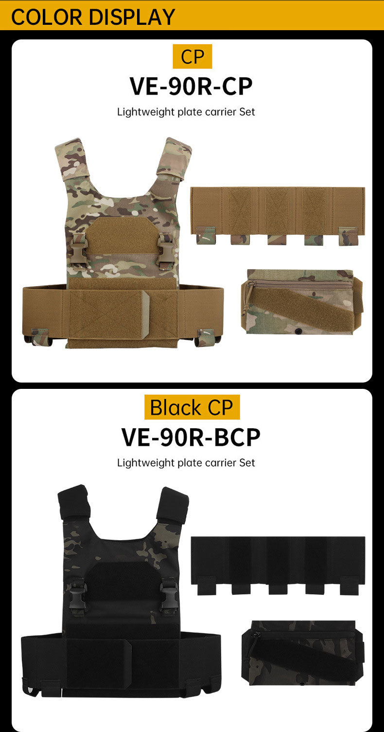 QASM Chest Buckle Waist Seal Storage Bag Little Dinosaur AC-1 Lightweight Tank Set