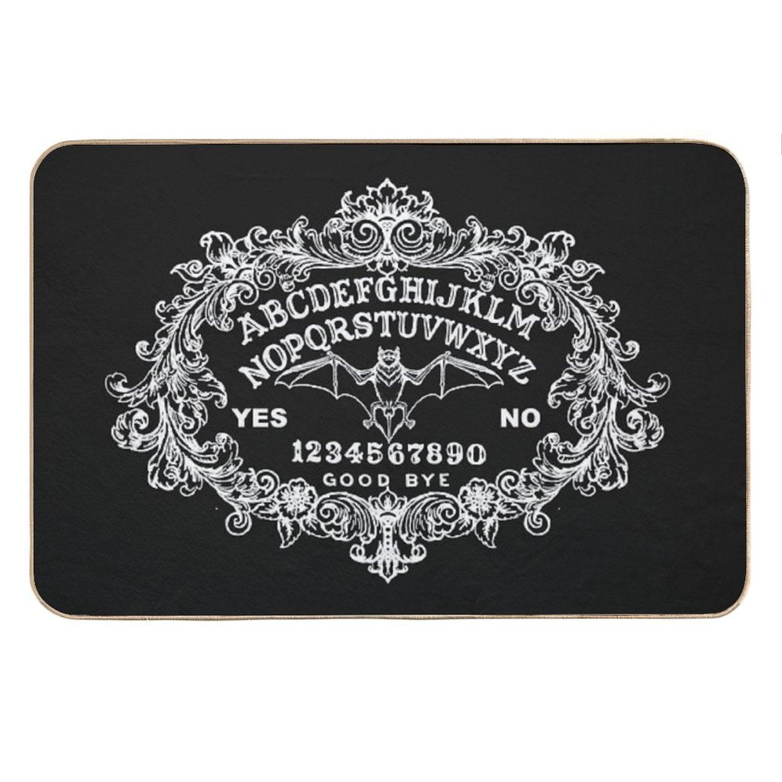 Bat Witch Board Bath Mat