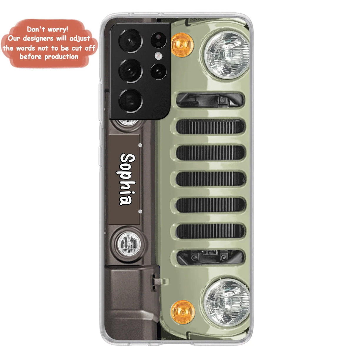Personalized Phone Case - Off-road Car Phone Case For iPhone, Samsung and Xiaomi
