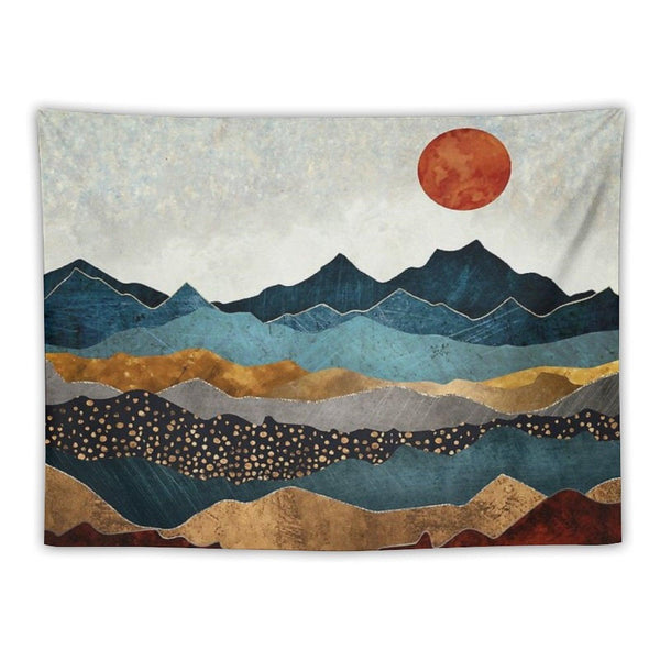 Amber Dusk Tapestry