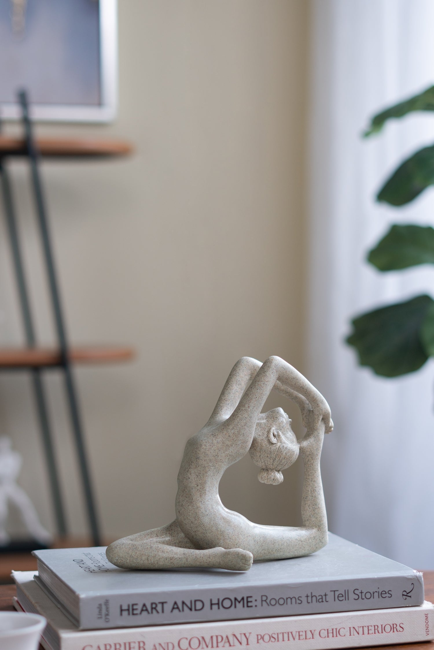 Yoga Figurine Sculptures for Home Decor — Meditative Statue Collection, Indoor Accents