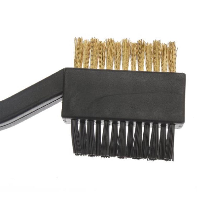 Mini Double Side Golf Club Head Groove Cleaner Brush