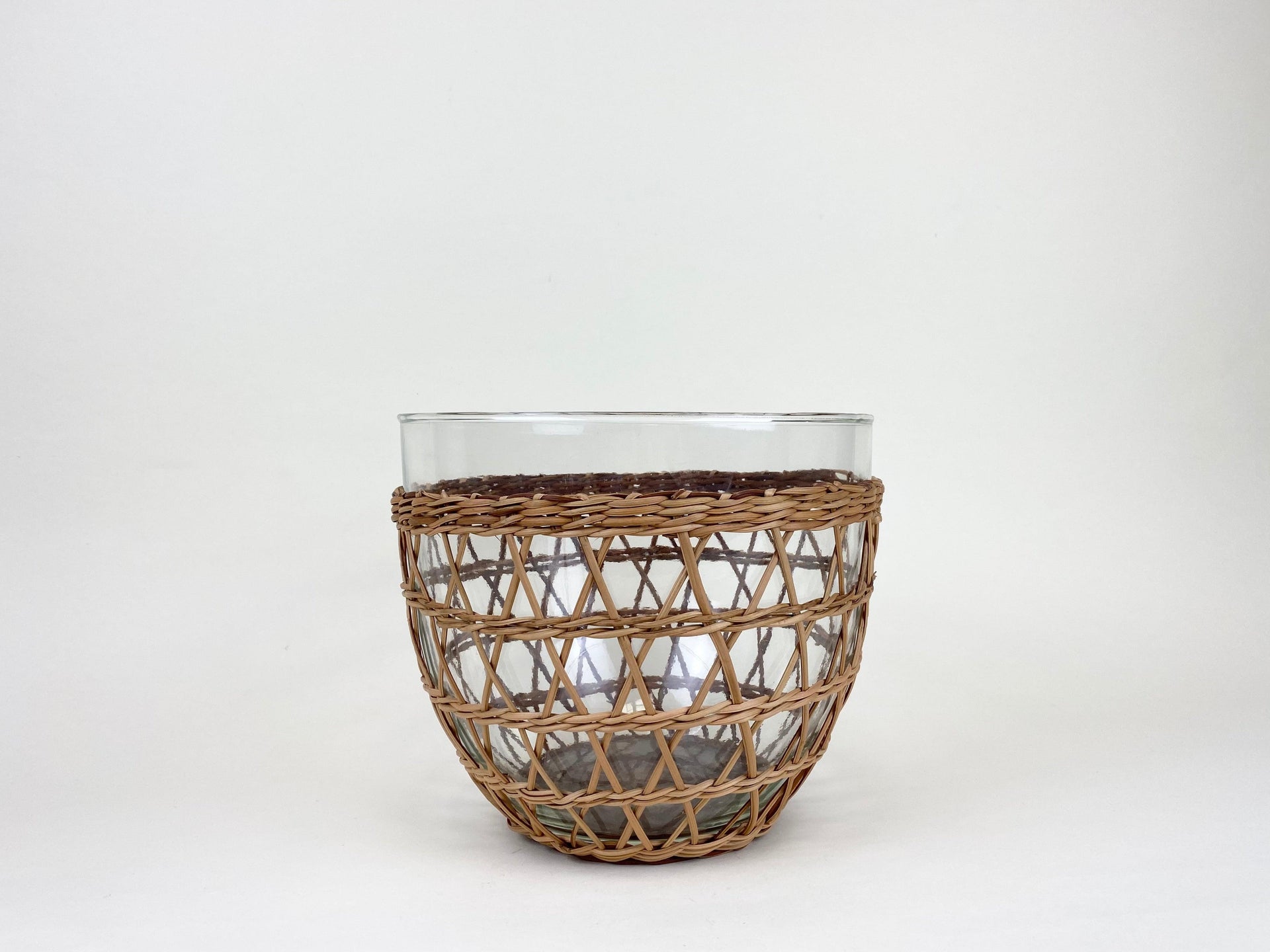 Rattan Cage Large Bowl