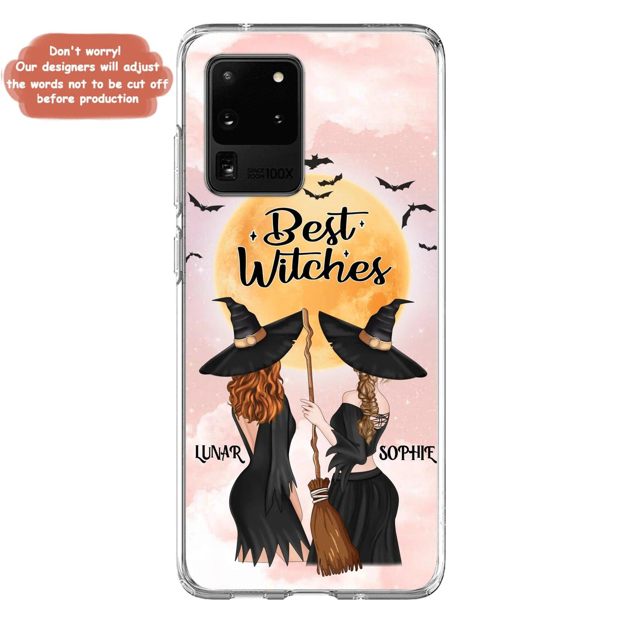 Custom Personalized Witches Phone Case - Halloween Gift For Friends - Best Witches - Case For iPhone And Samsung