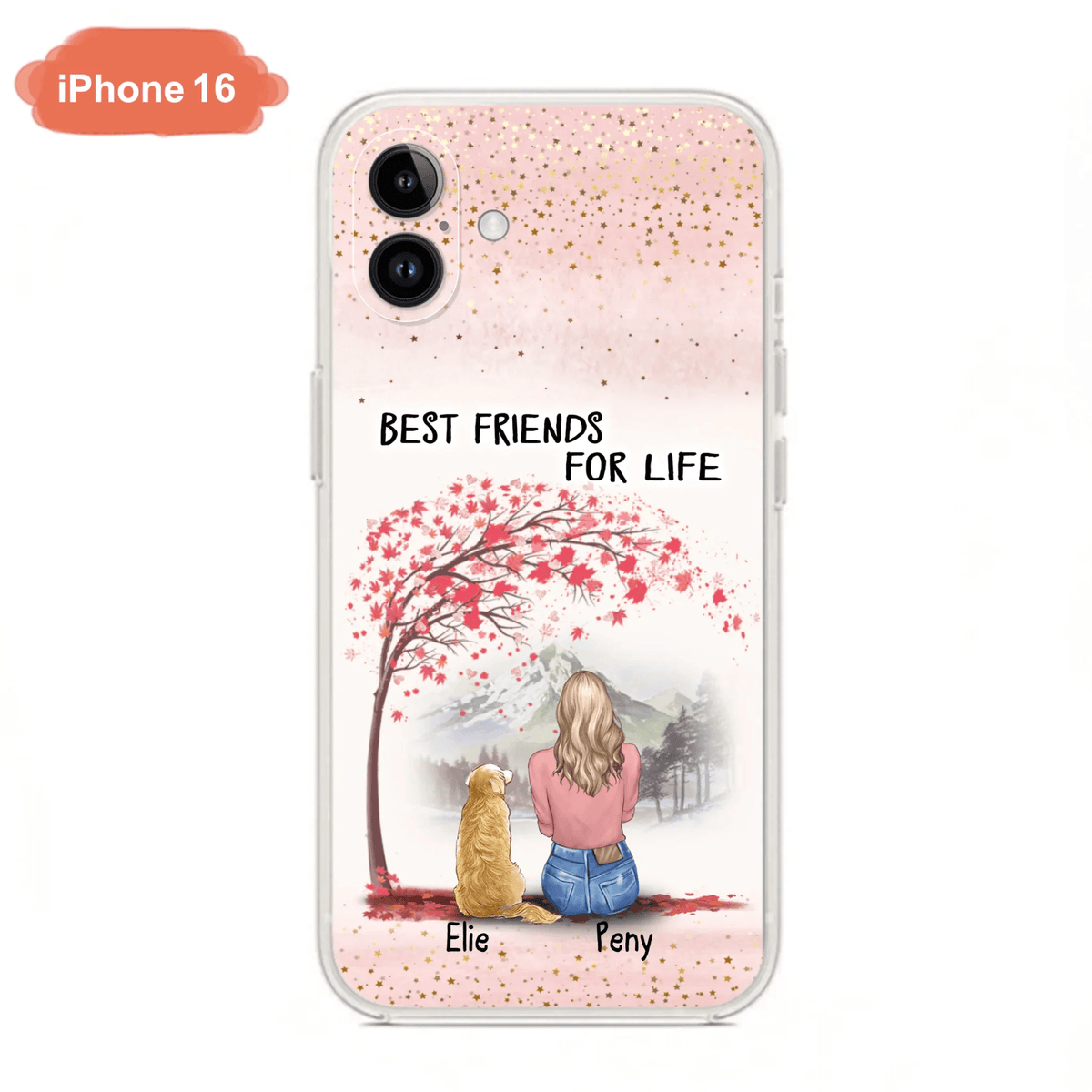 Personalized Pet Mom Phone Case - Mom With Upto 5 Pets - Best Friends For Life