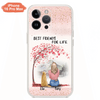 Personalized Pet Mom Phone Case - Mom With Upto 5 Pets - Best Friends For Life - iPhone (updated for iPhone 16 Series) / 1 / iPhone 16 Pro Max