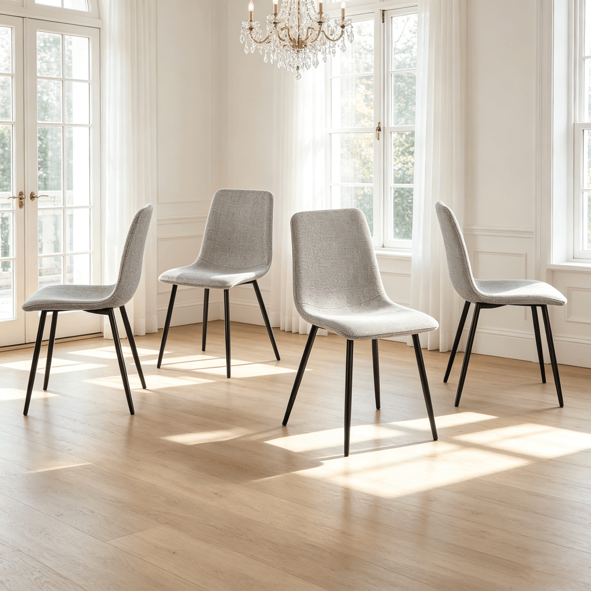 Modern Kitchen Dining Room Chairs Set of 4