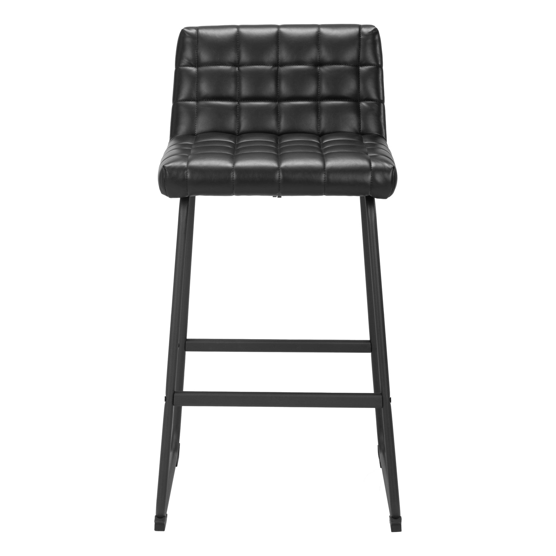 Pago Barstool (Set of 2) Black
