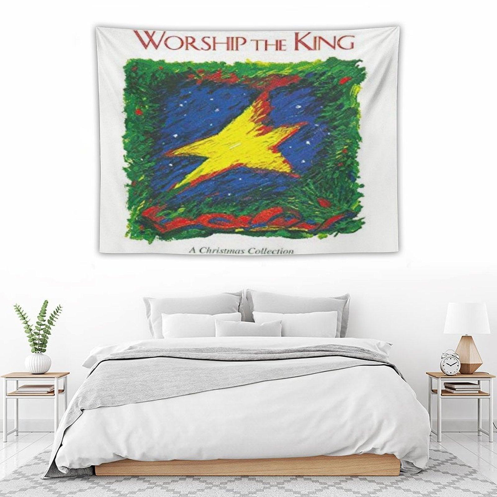 Worship The King A Christmas Collection Tapestry