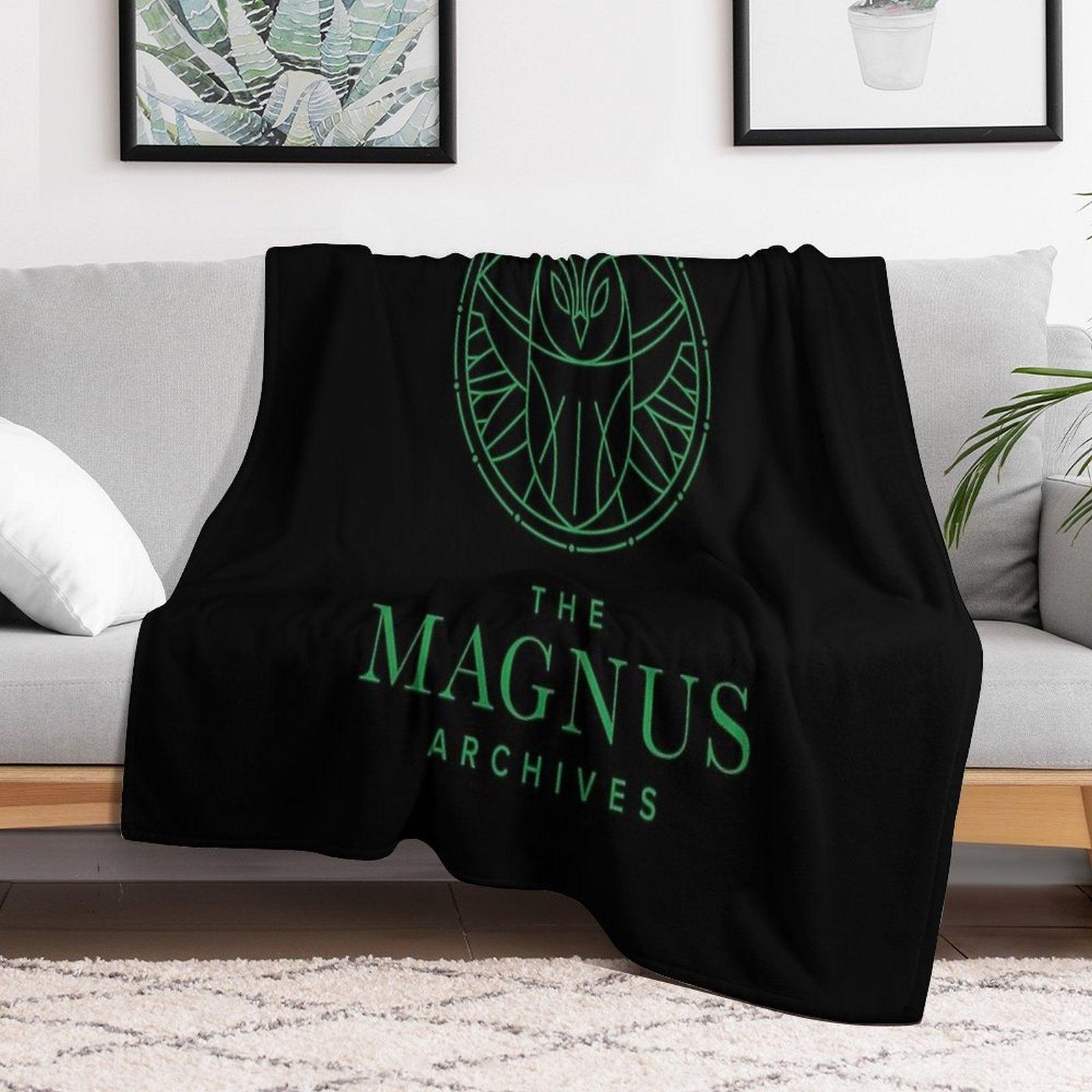 All Seeing Owl Throw Blanket