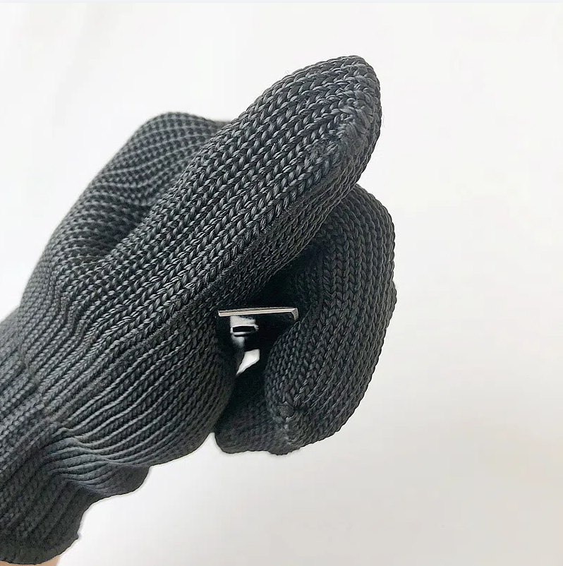 Strengthen the protection of anti cutting gloves, including strong anti knife cutting, self-protection, anti glass scratch, and anti knife cutting gloves, with a level of 5
