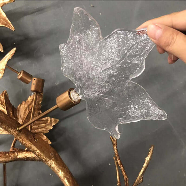 Mable Leaf Wall Sconce