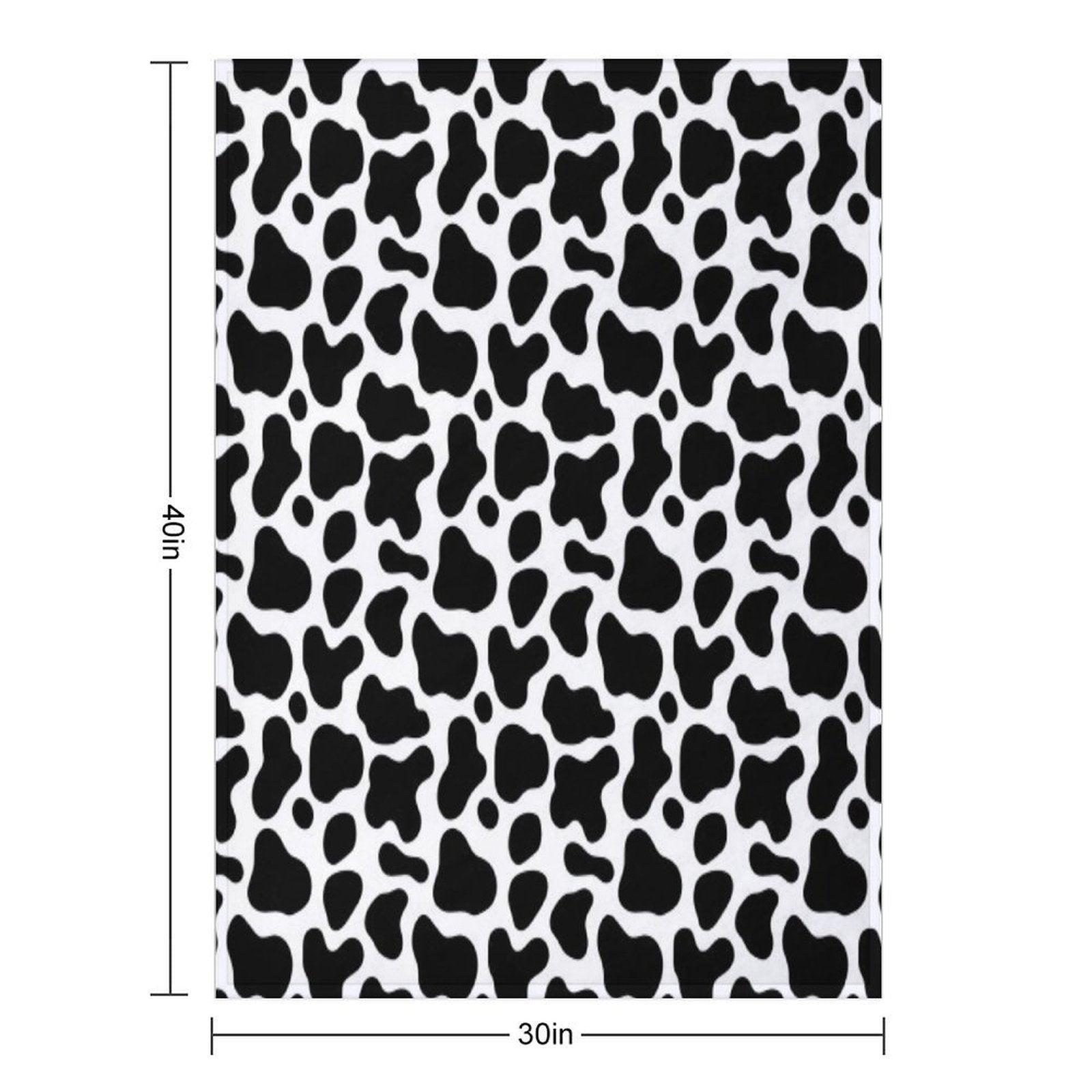 COW PRINT PATTERN Throw Blanket