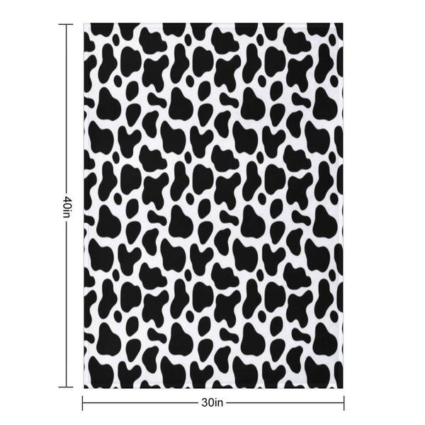 COW PRINT PATTERN Throw Blanket